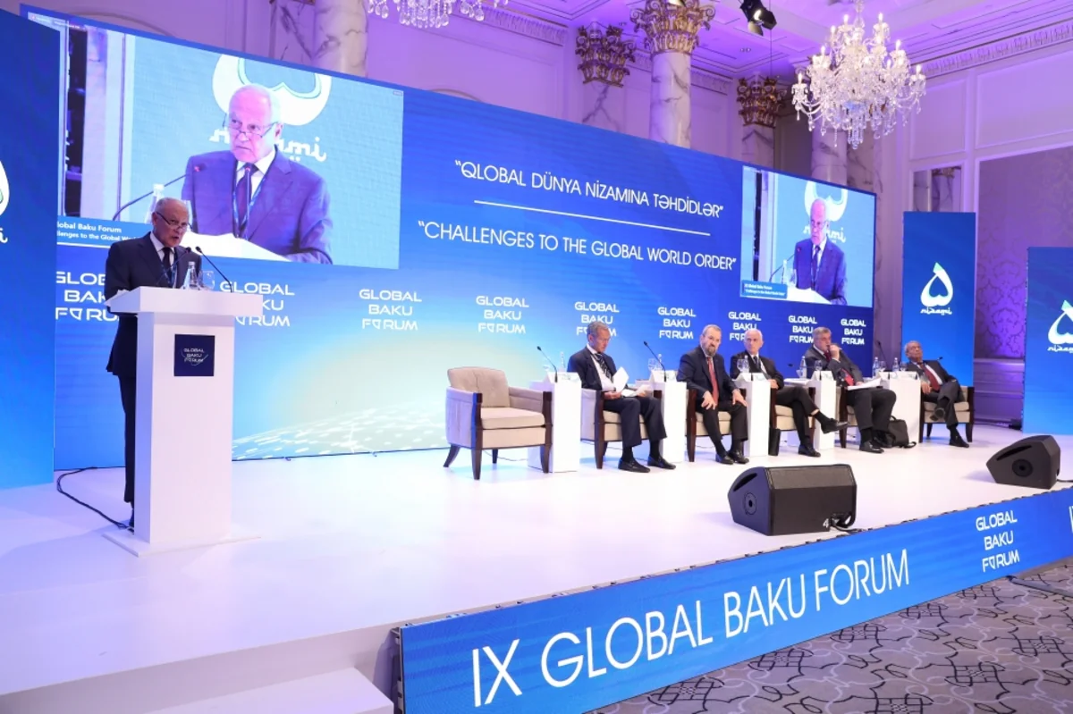 IX Qlobal Bakı Forumunda Yaxın Şərqdəki vəziyyət müzakirə olunub