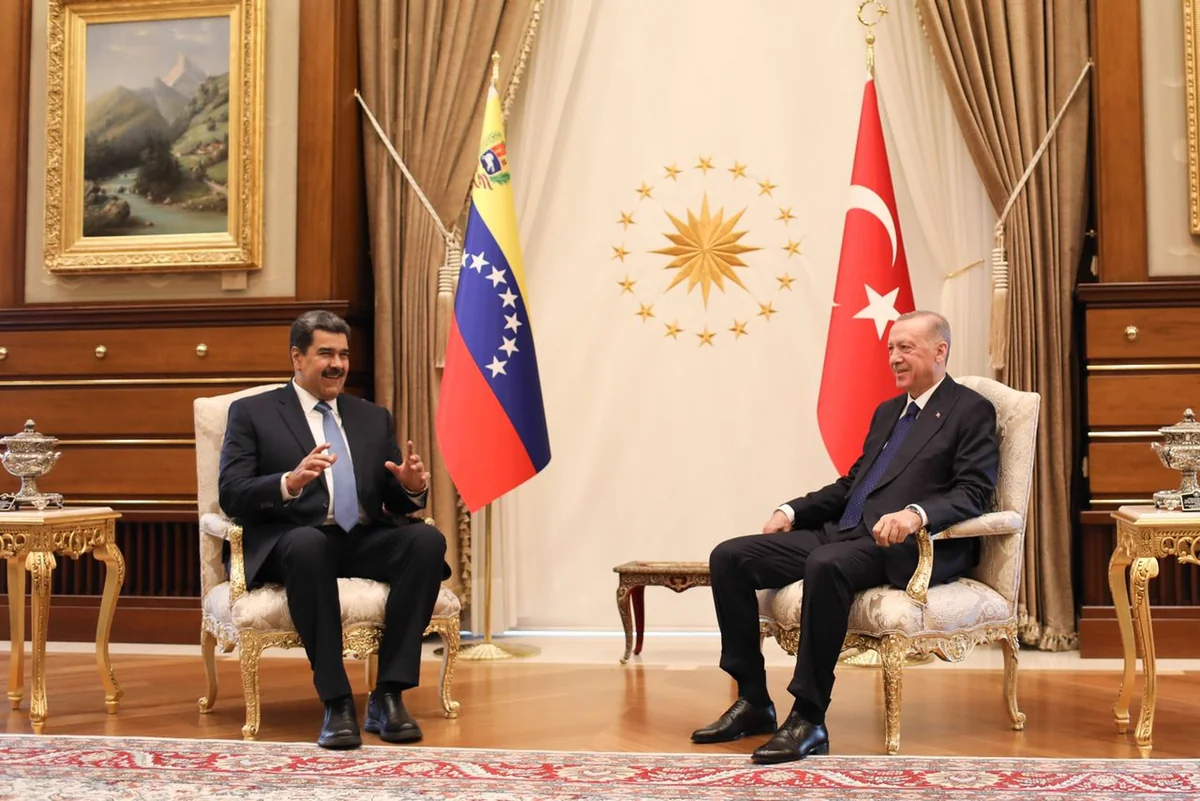 Maduro Ərdoğana təşəkkür edib