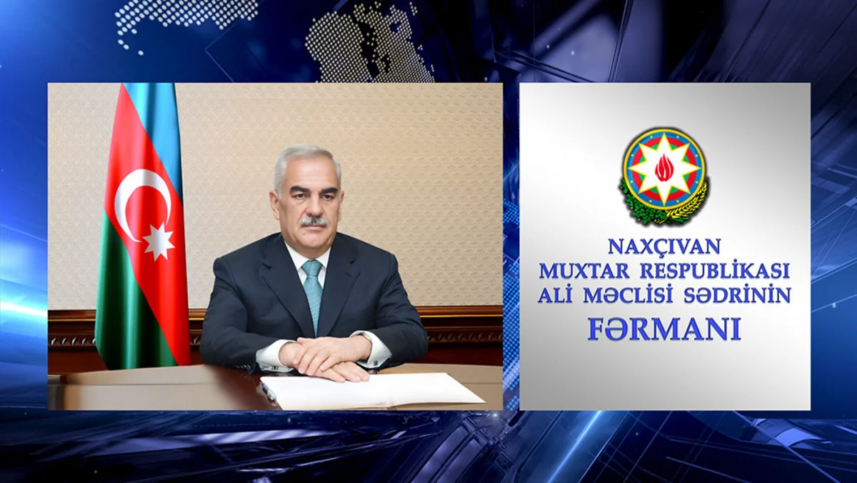 Naxçıvanın bir sıra təhsil işçilərinə Əməkdar müəllim fəxri adı verilib