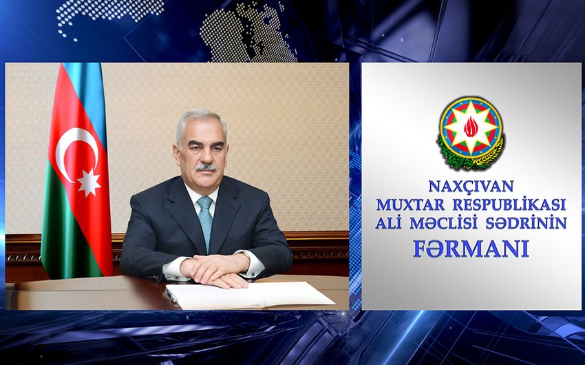 Naxçıvan Muxtar Respublikasına daxili işlər naziri təyin edilib