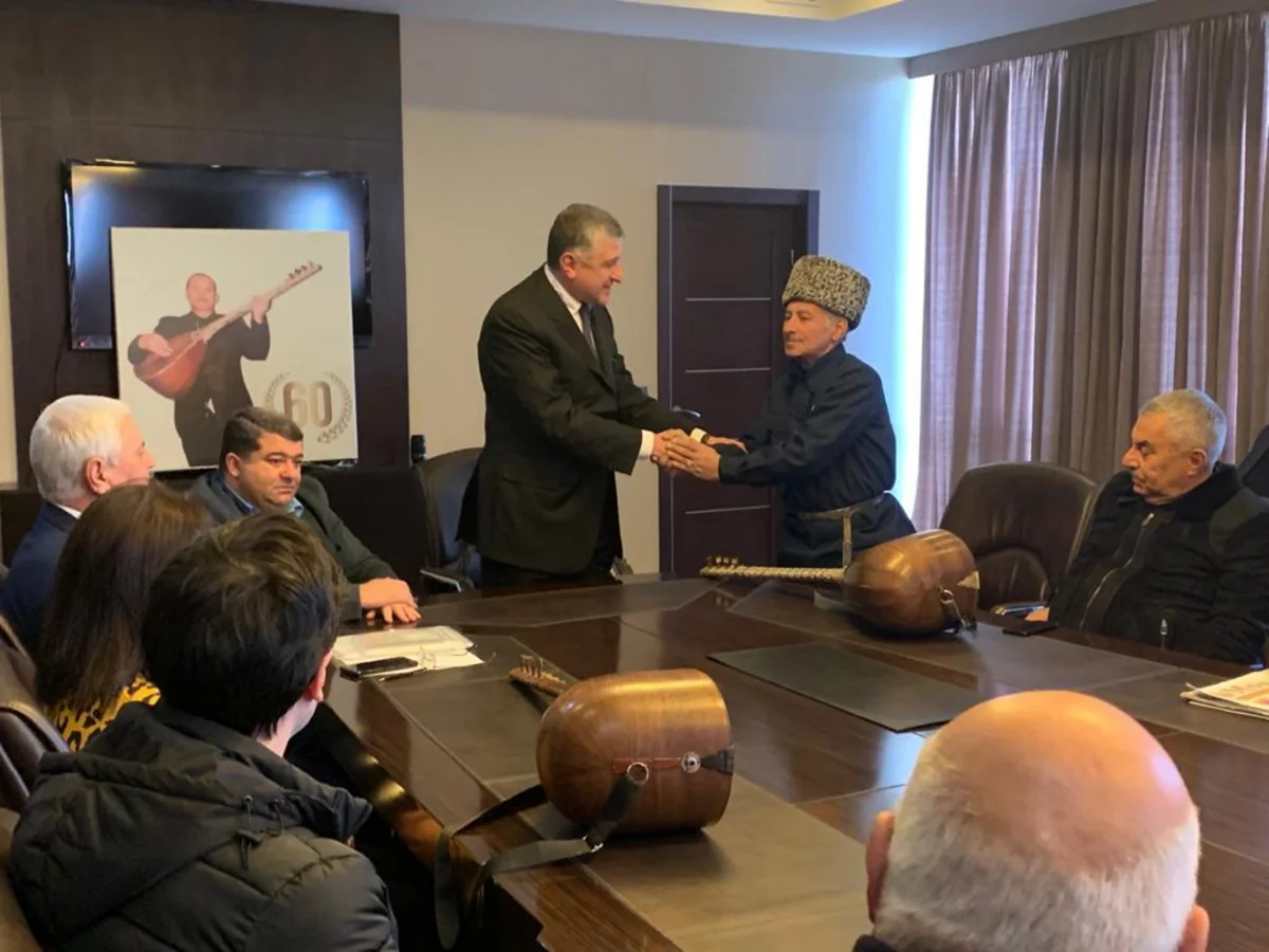 Gürcüstanda azərbaycanlı ustad aşığın 60 illik yubileyi qeyd olunub - FOTO