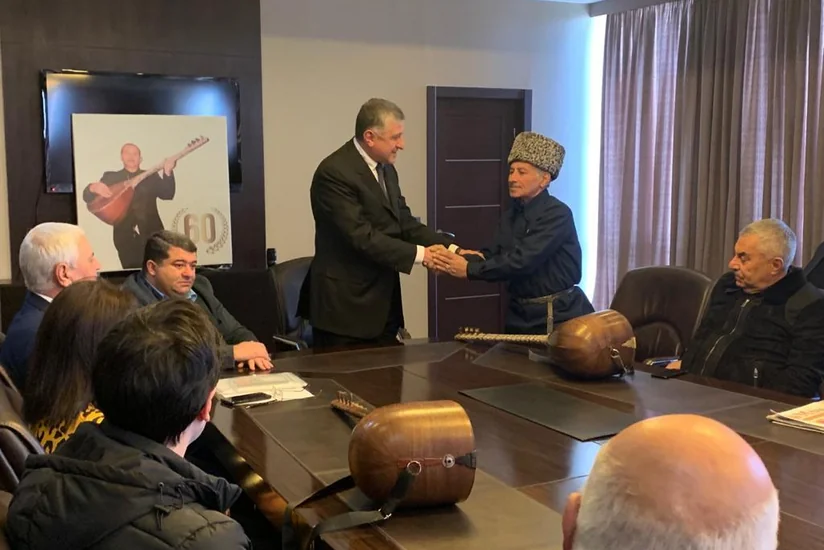Gürcüstanda azərbaycanlı ustad aşığın 60 illik yubileyi qeyd olunub - FOTO