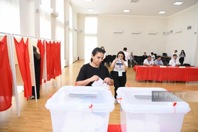 Qadınların cəza çəkdiyi müəssisədə səsvermə prosesi keçirilir