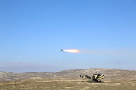 Live-fire exercises of Azerbaijani Air Defense Forces continue