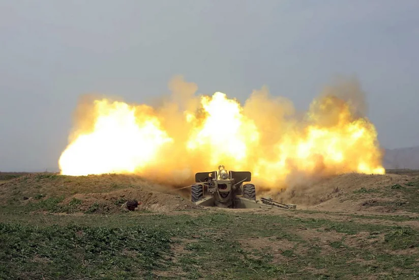 В ходе учений Азербайджанской армии проведен этап с боевой стрельбой - ВИДЕО