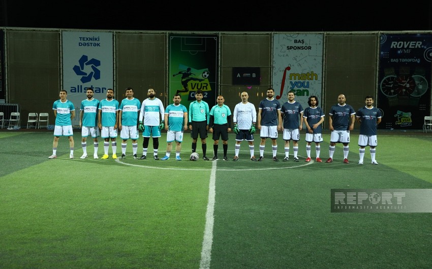 Minifutbol üzrə GLOBAL MEDİA GROUP KUBOKu turnirinə start verilib