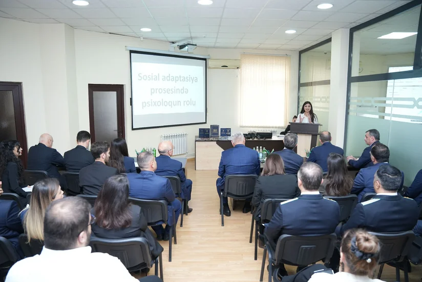 Milli Məclisin deputatları Ədliyyə Nazirliyinin Probasiya xidmətində olublar