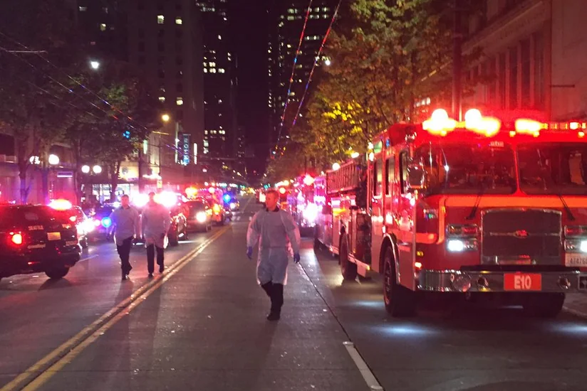 ABŞ-da Tramp əleyhinə keçirilən aksiyada baş vermiş atışmada yaralananların sayı 5-ə çatıb - YENİLƏNİB - FOTO