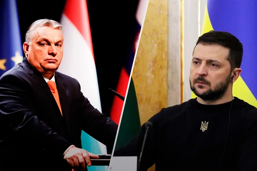 Ukrayna və Macarıstan liderləri arasında görüş təşkil edilir