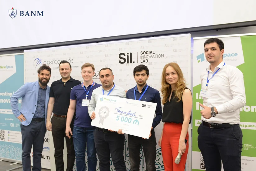 Baku Higher Oil School’s start-up project won second place in the NewSpace Business Accelerator Programme
