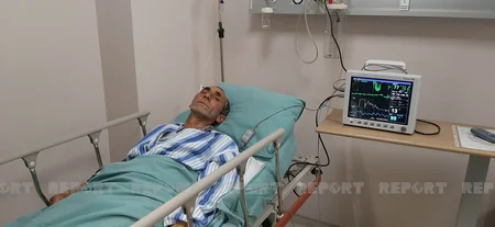Erməni təxribatı nəticəsində yaralanan mülki şəxs: Yaxınlığımıza top mərmisi düşdü”