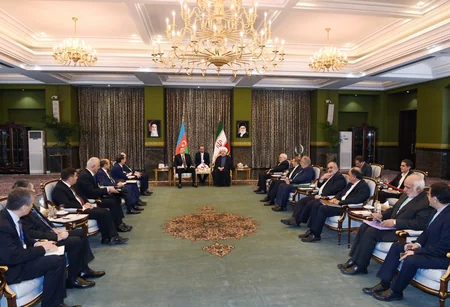 Azerbaijani and Iranian Presidents meet in Tehran