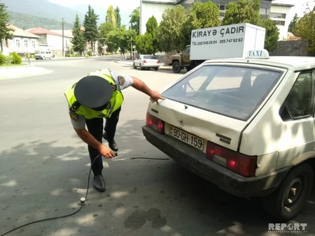 DYP reyd keçirib, 15-dən çox sürücü cərimələnib