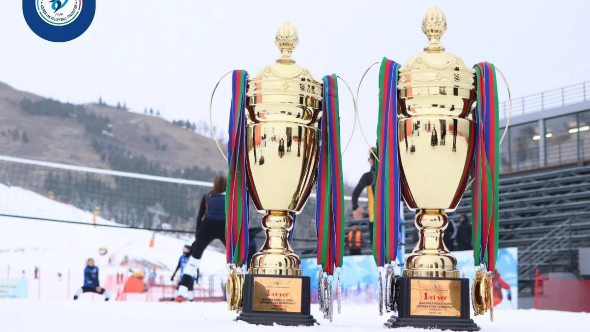 Qar voleybolu üzrə Azərbaycan çempionatının mükafatçıları bəlli olub