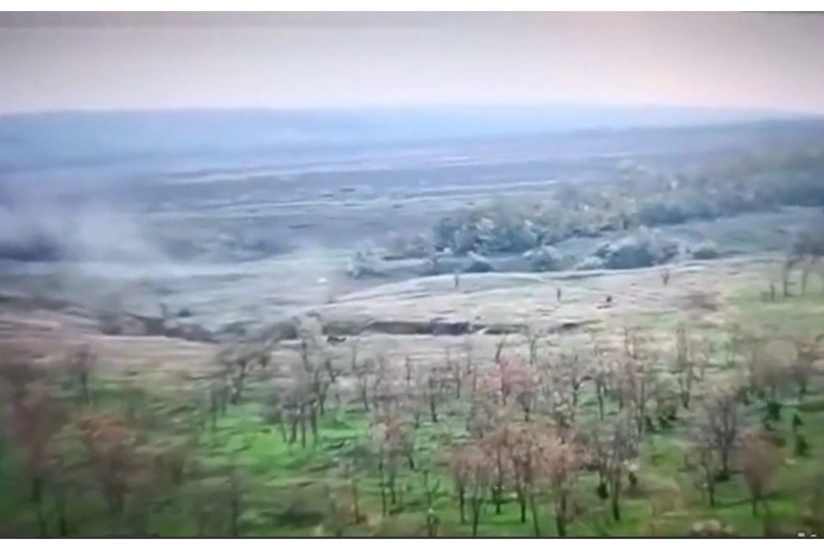 Rusiya hərbçiləri Ukraynanın Liman şəhərindən qaçır - VİDEO