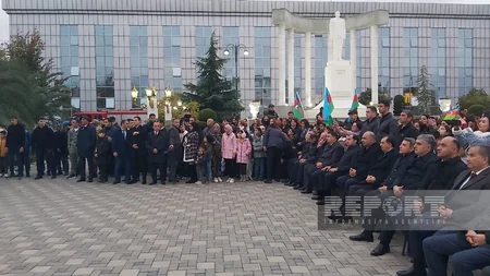 Lənkəranda Zəfər Gününə həsr olunan tədbirlər atəşfəşanlıqla yekunlaşıb