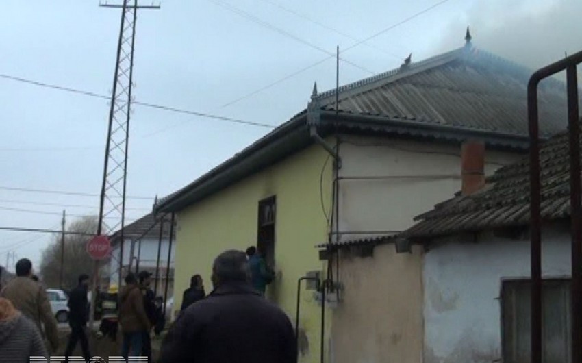 Salyanda fərdi yaşayış evində yanğın baş verib, bir nəfər ölüb - FOTO - VİDEO