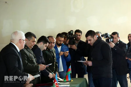 Исполнение распоряжения о помиловании подошло к концу  - ФОТОРЕПОРТАЖ