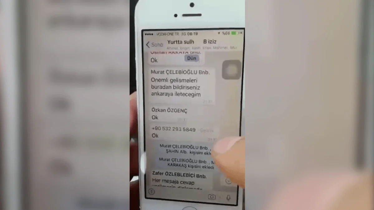 WhatsApp correspondence of those who attempted coup in Turkey published
