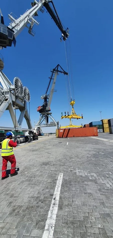 Another block train from China to Turkey passed through the Port of Baku