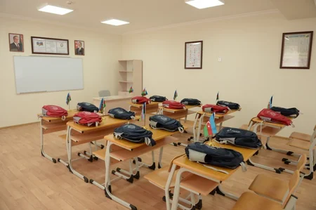 Ağsunun Bico kəndində Heydər Əliyev Fondu tərəfindən inşa olunan yeni məktəb binası istifadəyə verilib