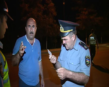 Yol polisi Göygöldə reyd keçirib, avtomobili sərxoş vəziyyətdə idarə edən 17 nəfər aşkarlanıb