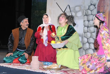 Sumqayıt Dövlət Dram Teatrında yeni tamaşanın premyerası olub