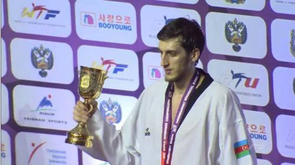 Azerbaijani taekwondo athlete became world champion