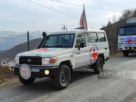 По дороге Ханкенди-Лачын беспрепятственно проехали автомобили МККК