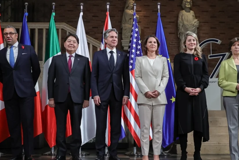 Главы МИД G7 призвали к мирному решению проблемы Тайваня