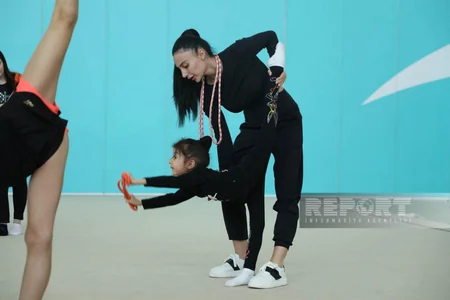 Şəmkir və Sumqayıtın bədii gimnastları Bakıda təlim-məşq toplanışı keçirlər