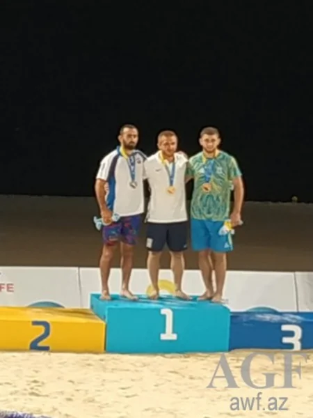 İbrahim Yusubov Dünya Çimərlik Oyunlarının gümüş medalını qazanıb