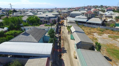 Masazırda su təchizatı və kanalizasiya sistemi yenidən qurulur