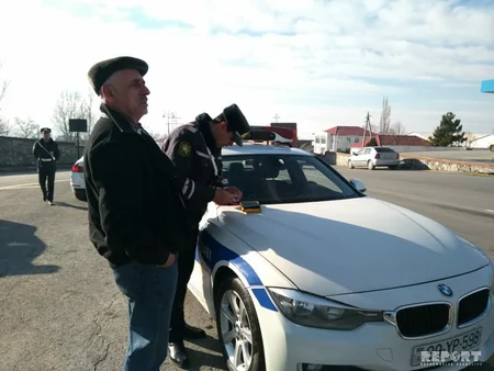 В Шеки проведен рейд, 25 водителей оштрафованы - ФОТО - ВИДЕО - ОБНОВЛЕНО