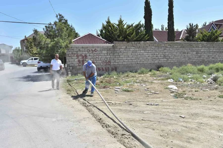 Bakıda qanunsuz içməli su şəbəkəsinin çəkilməsinin qarşısı alınıb