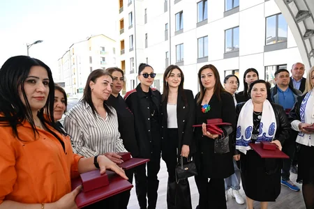 Suqovuşanda yaşayış kompleksi istifadəyə verilib - YENİLƏNİB