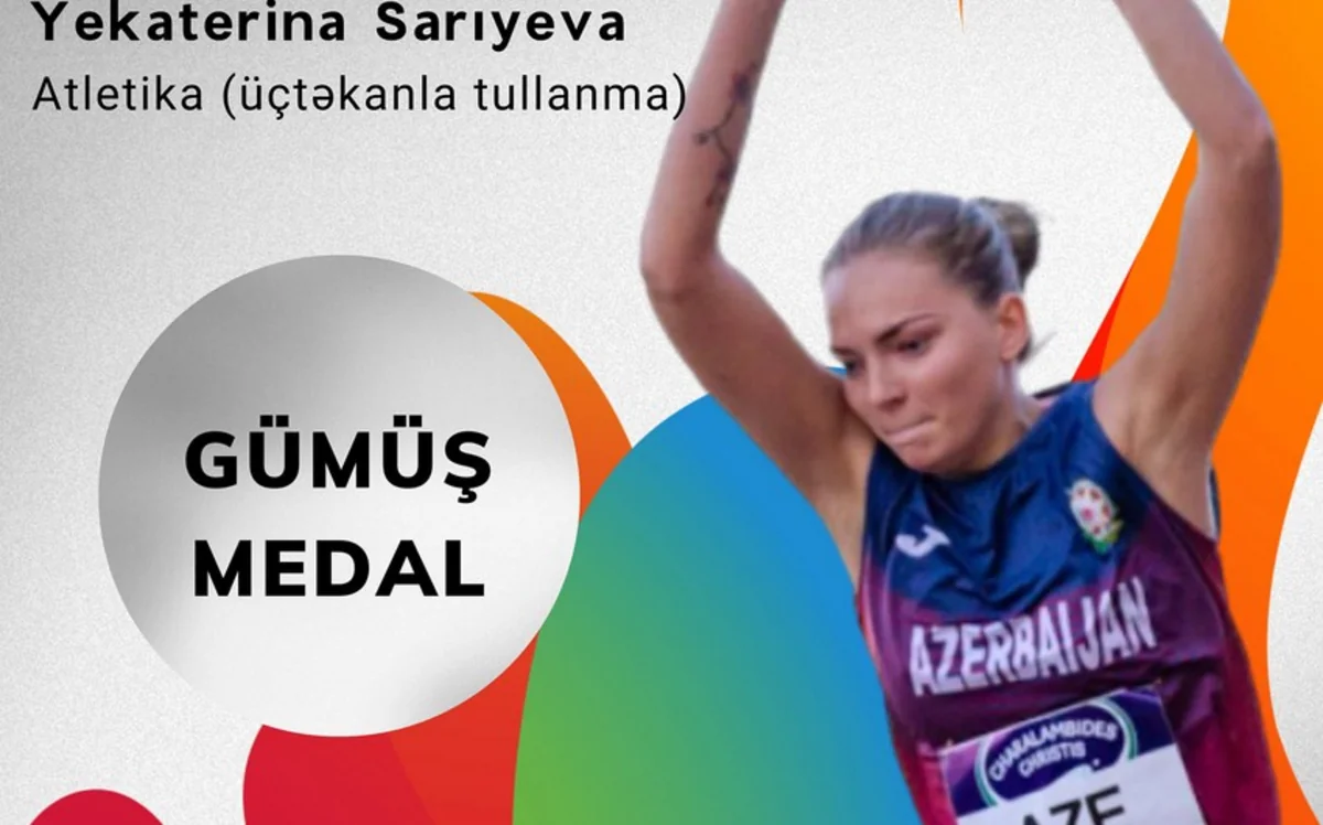 Azərbaycan atleti beynəlxalq turnirdə gümüş medal qazanıb