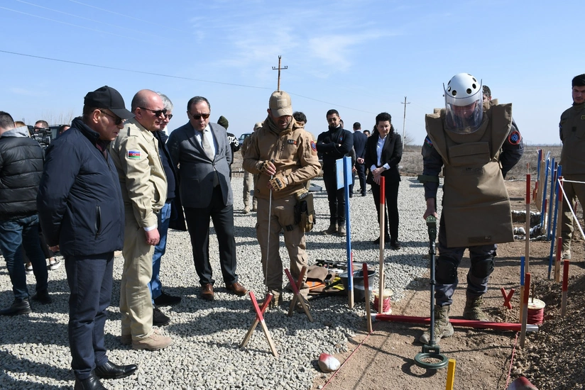 Aghdam hosts meeting of Working Group on clearing mines and unexploded ordnance clearance