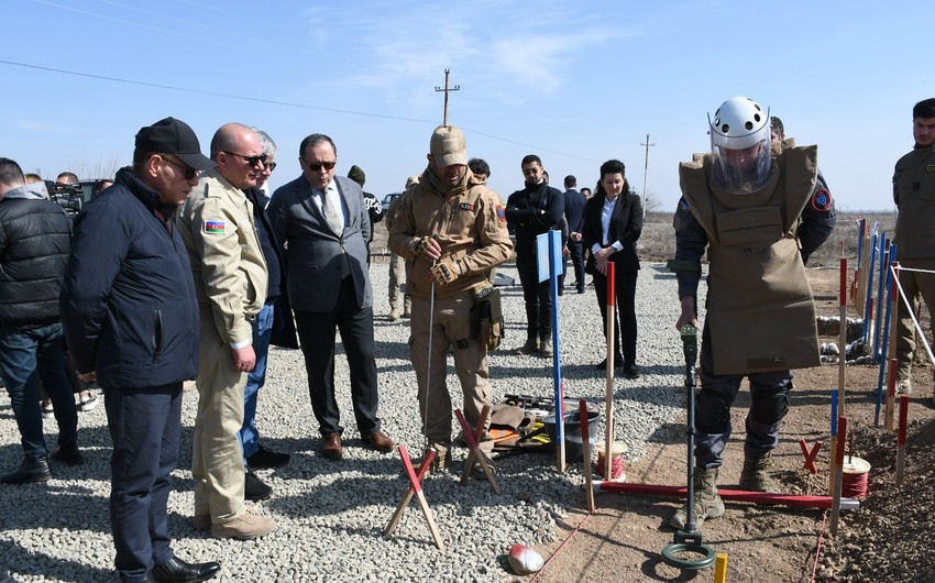 Aghdam hosts meeting of Working Group on clearing mines and unexploded ordnance clearance