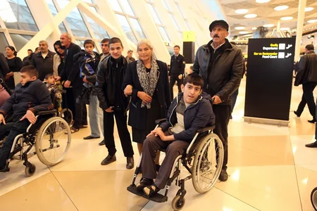 Sağlamlıq imkanları məhdud uşaqlardan daha 30 nəfəri Türkiyəyə bərpa müalicəsinə göndərilib