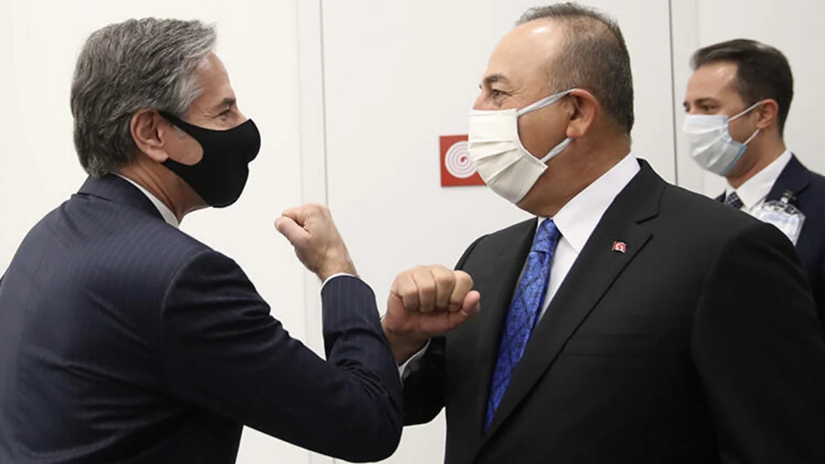 Mövlud Çavuşoğlu ilə ABŞ-ın dövlət katibi ilə görüşüb