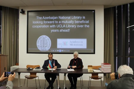 Azerbaijan National Library and the UCLA Library ink MoU