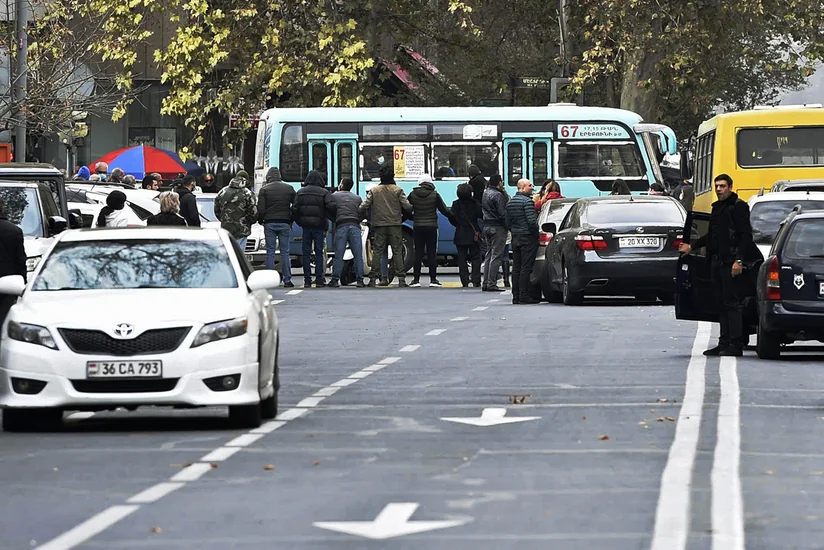 В Ереване полиция задержала участников акции