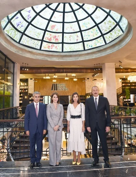 Heydər Əliyev Fondunun təşəbbüsü ilə yaradılan Bakı Kitab Mərkəzinin açılışı olub
