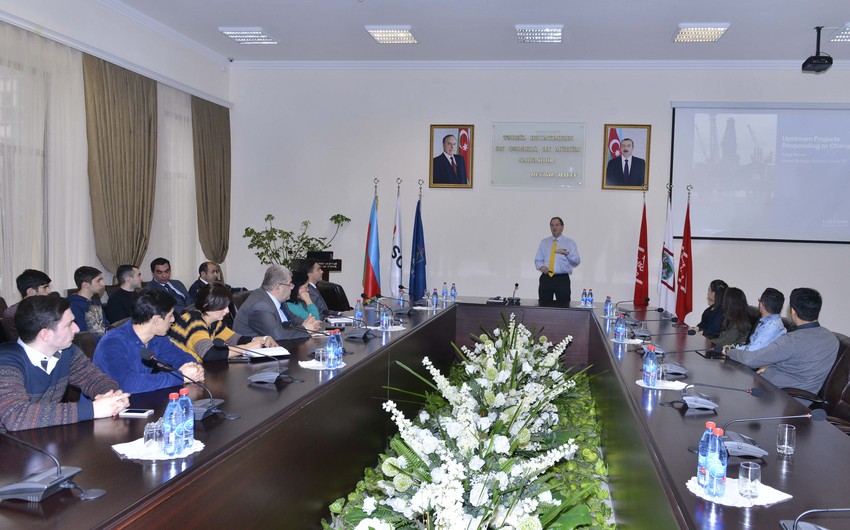 Emerson Process Managementin baş meneceri BANM-də seminar keçib
