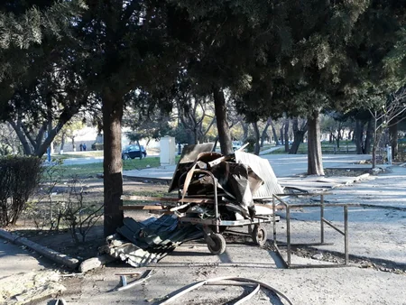 Bakıdakı Atatürk parkında kafe və restoranların 80 faizi sökülüb - VİDEO