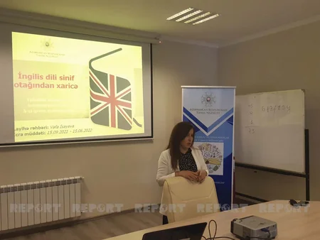 Biləsuvarda ilk dəfə ingilis dili üzrə layihələrin açılışı olub