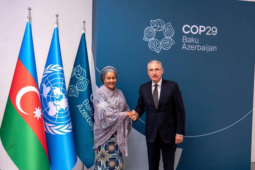 COP29-un prezidenti BMT baş katibinin müavini ilə görüşüb