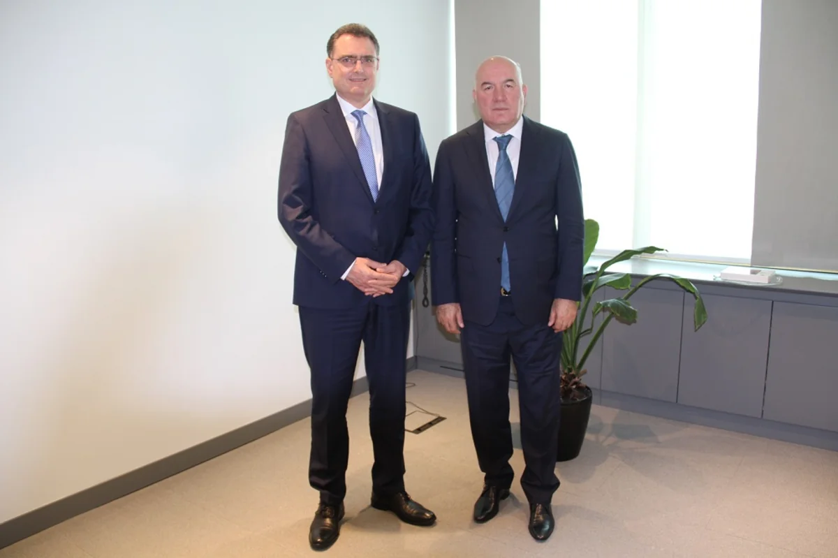 AMB sədri isveçrəli həmkarı ilə görüşüb