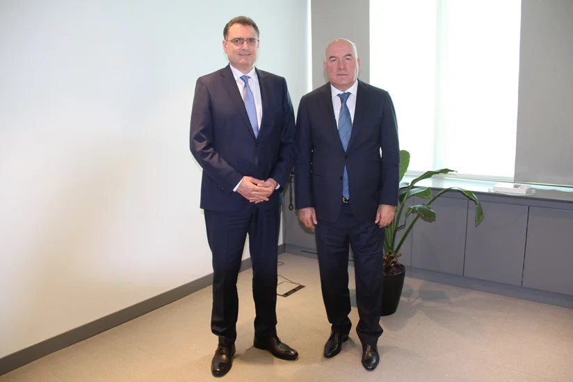 AMB sədri isveçrəli həmkarı ilə görüşüb